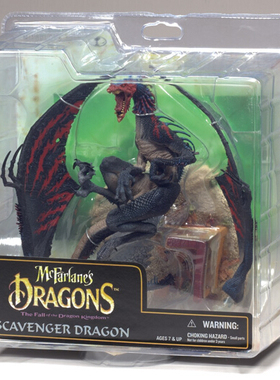 全场特价包邮 麦克法兰 龙模型 龙之国度 食腐龙 6代再生侠