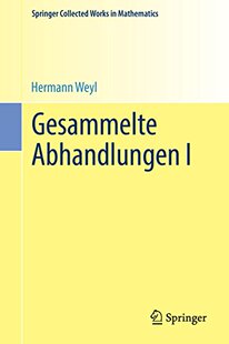 【预订】Gesammelte Abhandlungen I