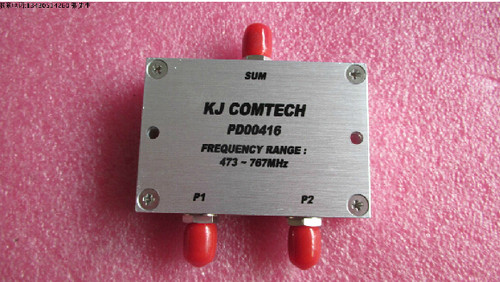 全新韩国进口 PD00416 400MHz-900MHz 1W RF一分2射频宽带功分器