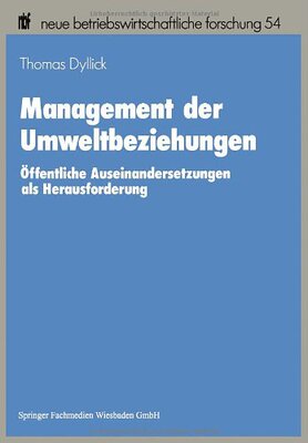 【预售】Management Der Umweltbeziehungen: Offentliche ...