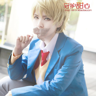 {甜心家}境界的彼方 神原秋人 和平岛静雄 鹿野修哉cosplay假发