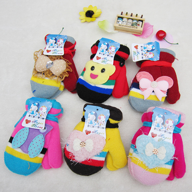 Gants pour enfants en de laine - Ref 2146973 Image 1