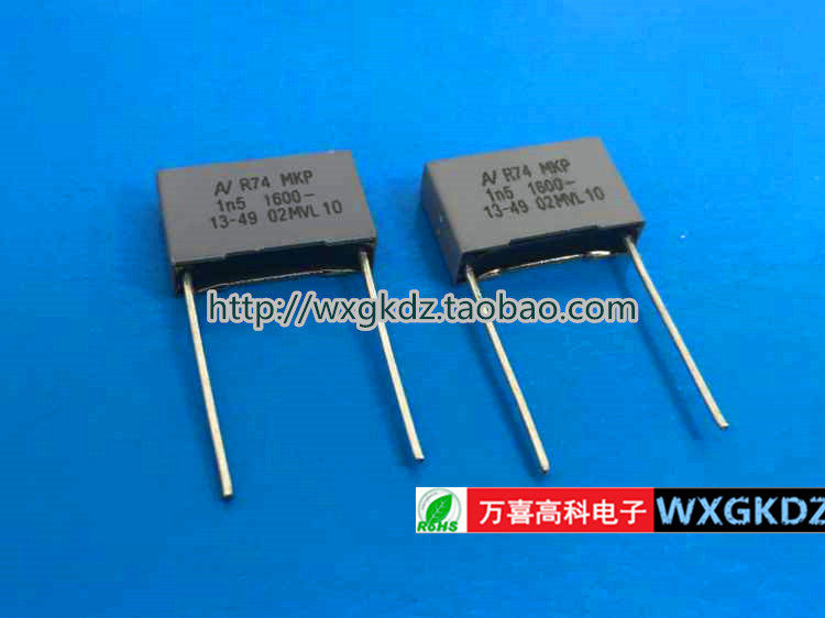 AV 校正薄膜电容 R74 MKP 1N5 1600- 1600V1.5NF 1500P 152 1.6KV