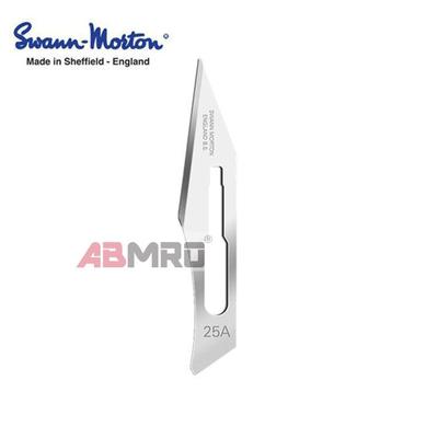 英国25A工业刀片 碳钢刀片 SWANN-MORTON进口 PCB修补修边刀片