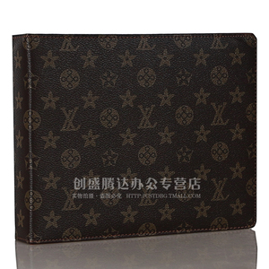 满2本包邮360张名片册大容量名片夹男女时尚商务活页名片本2孔O型