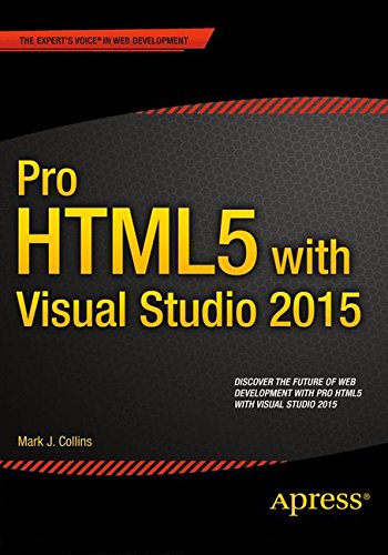 【预订】Pro HTML5 with Visual Studio 2015