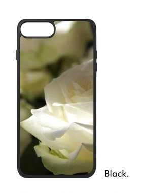适用于iPhone白色玫瑰Xr手机壳max保护套678plus硅胶11