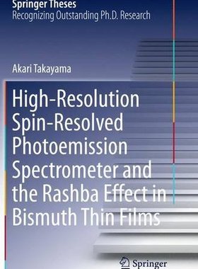 【预订】High-Resolution Spin-Resolved Photoe...