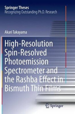 【预订】High-Resolution Spin-Resolved Photoe...