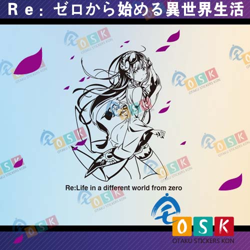 re:从零开始的异世界生活 新番 墙贴 嫉妒魔女 艾米莉娅 emilia