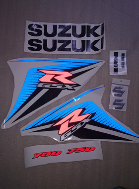 2011-12年 K11 RGSX600 750 2011-12年 贴纸 贴花 车身贴