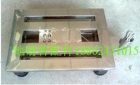 TCS-100电子台秤秤体不锈钢化工防腐防水台面焊接秤罩秤架30*40cm