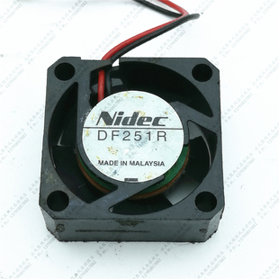 DF251R 12MA 原装 12V 2.5CM 2510 微型硬盘散热设备风扇 Nidec
