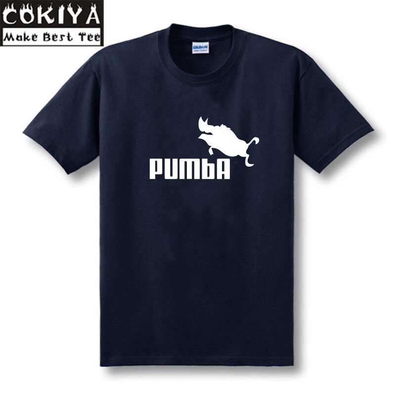 恶搞PumbA狮子王T恤 朋朋彭彭 搞怪纯棉短袖T恤HAKKUNA MATATA
