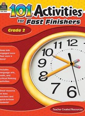 【预售】101 Activities for Fast Finishers Grade 2