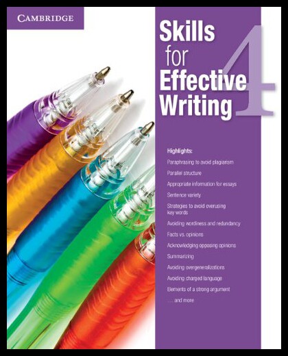 【预售】Skills for Effective Writing Level 4 Student's Bo