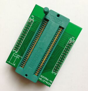 ZY402A烧录座 周立功 SDIP56适配器 MC68HC908MR16/32烧录座