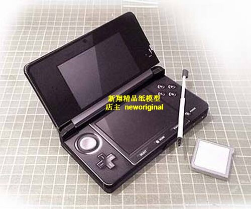 m【新翔模型】日本任天堂mimtemdo 3DS游戏机游戏主机XBOXPS4模型