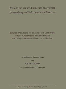 【预订】Beitrage Zur Kennzeichnung Und Analy...