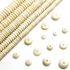 Furuitang DIY Jewelry Accessories ivory fruit GE washer GE Pearl loose beads barrel beads gold bead accessories