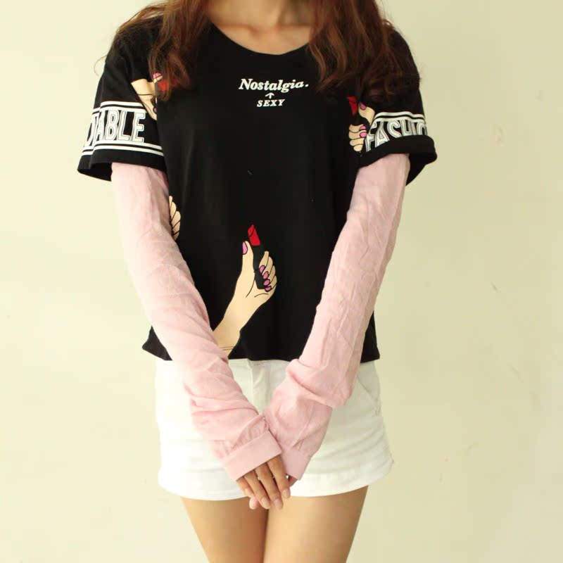 Gants pour fille en coton - Ref 2150537 Image 1