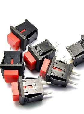 无锁开关/自复位 按钮开关/DS-430 常闭按通 1A/250V红色(20个)