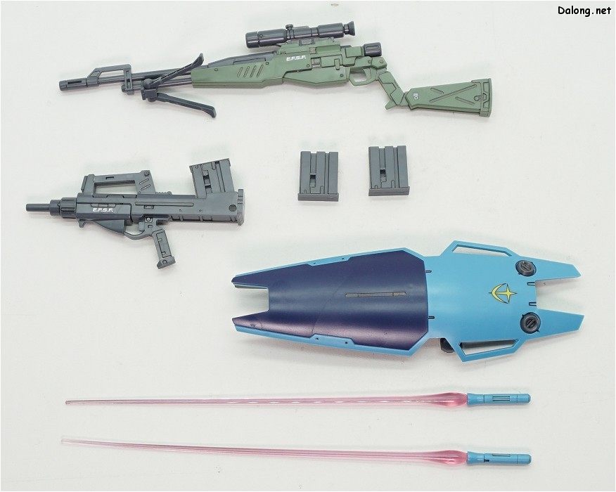 李翔 万代 MG 狙击吉姆2 高达 武器 补件 零件 散件 配件 部件