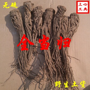 全当归无硫当归甘肃岷县野生土丑当归头片滋补 农家当归