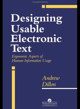 【预售】Designing Usable Electronic Text