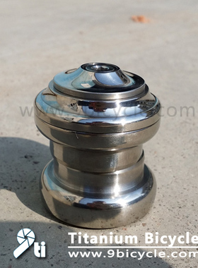 钛合金外置式双培林碗组34mm适合28.6mm前叉钛自行车