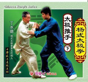 丁水德 下 杨式 太极推手 1VCD 太极拳 正版