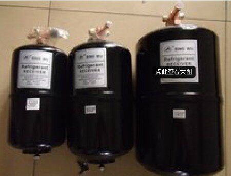 冷库保鲜船舶空调储液罐立式储液罐 制冷机组储液罐8HP  8L