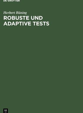 【预售】Robuste Und Adaptive Tests