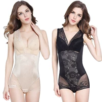 Corset liền kề mùa hè siêu mỏng sau sinh bụng eo phẳng góc cạnh mở ống ren trên cơ thể mảnh corset đồ lót nữ - Một mảnh đồ lót hàng hiệu