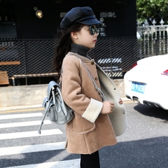 Manteau pour fille en cachemire - Ref 2161514 Image 7