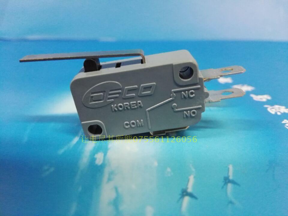 进口微动开关DECO实物拍摄