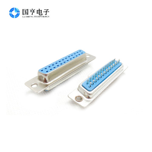DB25 母头 双排25芯 焊线式  并口DB25母座
