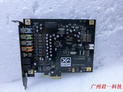 原装拆机创新 Sound Blaster X-Fi  SB0880 PCI-E声卡