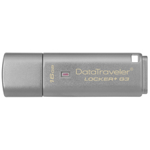 金士顿DataTravelerLocker+G316G硬件加密U盘DTLPG3高速usb3.016GB256位AES硬件金属加密优盘