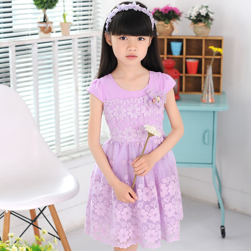 Robe enfant en mélange - Ref 2047123 Image 1