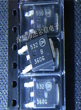 MBRD360T4G 丝印B360G 3A 60V 肖特基管ON TO252进口原装 可直拍