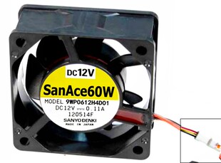 原装 0.11A 6025 12V 风扇60X60X25MM 6CM 9WP0612H4D01