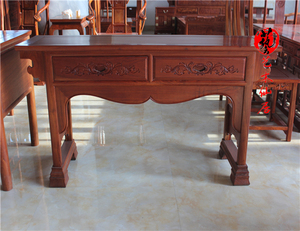 红木家具非洲黄花梨客厅视听柜玄关台电视柜清式家具刺猬紫檀