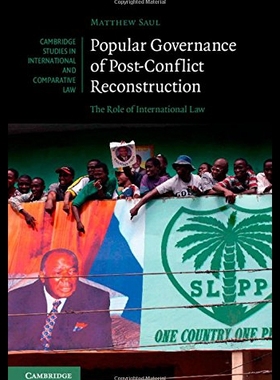 【预售】Popular Governance of Post-Conflict Reconstructio
