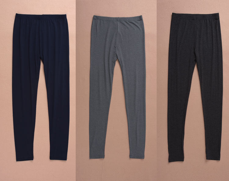 Pantalon collant jeunesse simple en viscose - Ref 756198 Image 1