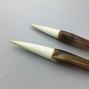 纯羊毫毛笔书法绘画楷书行书学生初学入门专用用来画写意牡丹花头