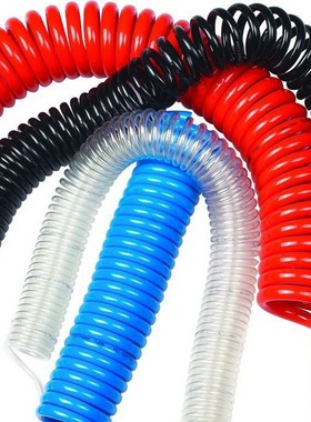 多多气动弹簧管 伸缩管 PU管FTL1612 3M 6M 9M 12M 15M 四色
