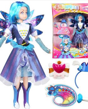 巴拉拉小魔仙吸色魔法手镯蓝慧闪耀魔法装581529