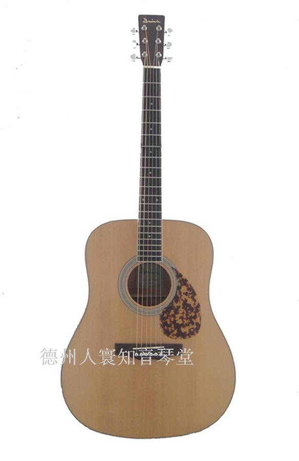 世界名牌S.yairi雅依利 D-1300 单板民谣吉他 正品全新 全国防伪
