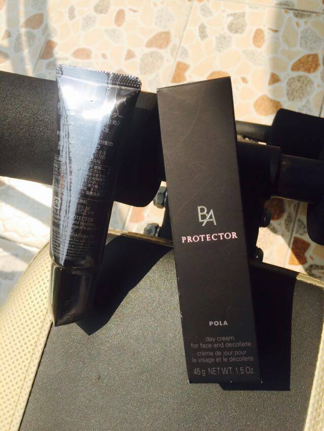 包邮日本新款保湿补水POLA宝丽黑BA防晒霜乳精华乳SPF50+45g滋润